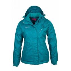Mountain Warehouse Greta Womens Waterproof Taped Seams Breathable Insulated Ski Jacket Teal 16