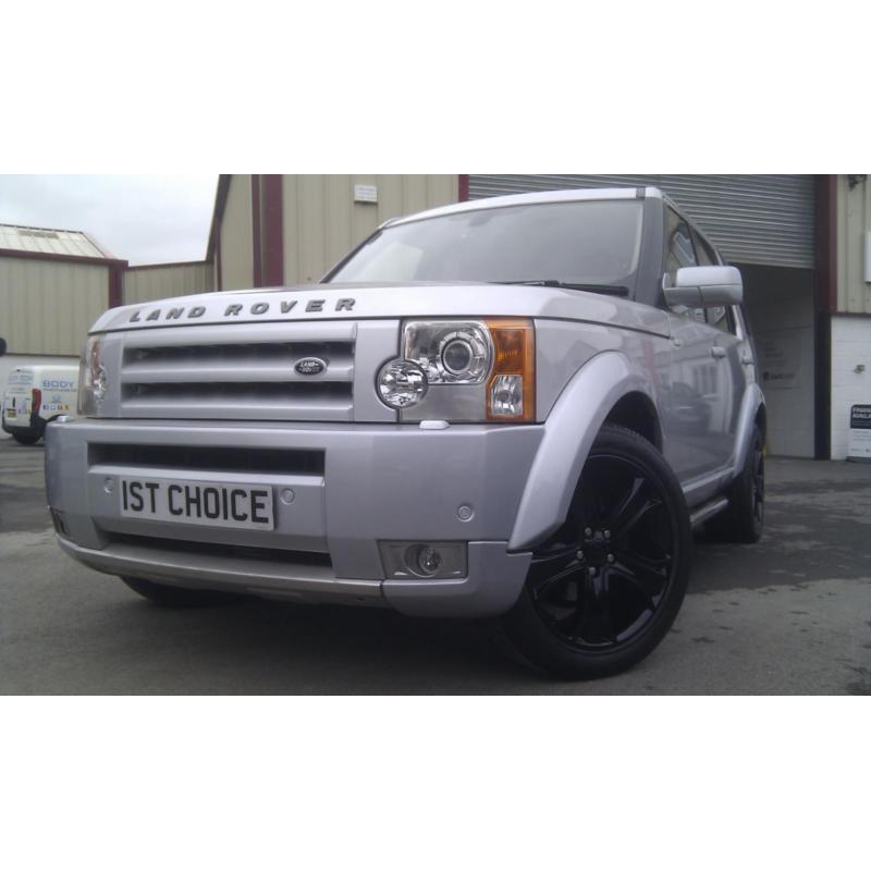 2007 LAND ROVER DISCOVERY HSE MANUAL BODYKIT BEIGE LEATHER LOW MILEAGE BLAC