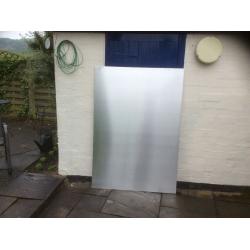 Brand new aluminium sheets