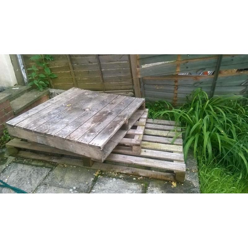FREE 3 WOODEN PALLET