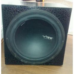 Vibe blackair 18" subwoofer box