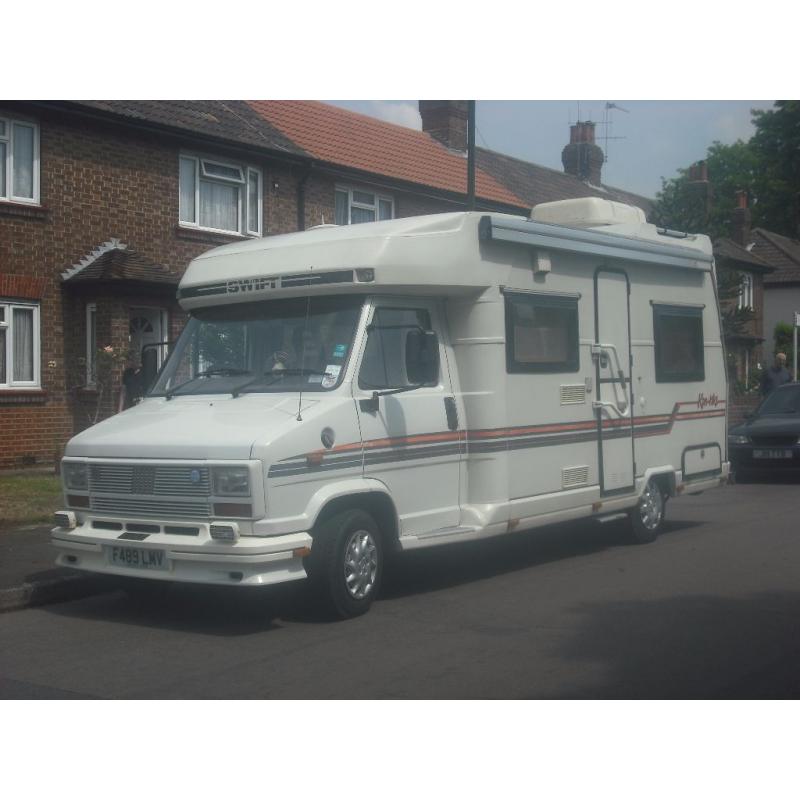 SWIFT KONTIKI / FIAT DUCATO / TALBOT 1989 4 BERTH MOTORHOME 2.0L PETROL
