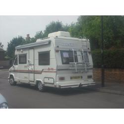 SWIFT KONTIKI / FIAT DUCATO / TALBOT 1989 4 BERTH MOTORHOME 2.0L PETROL