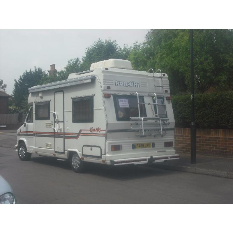 SWIFT KONTIKI / FIAT DUCATO / TALBOT 1989 4 BERTH MOTORHOME 2.0L PETROL