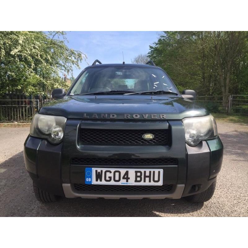 Land Rover freelander face lift auto diesel racing green beige leather
