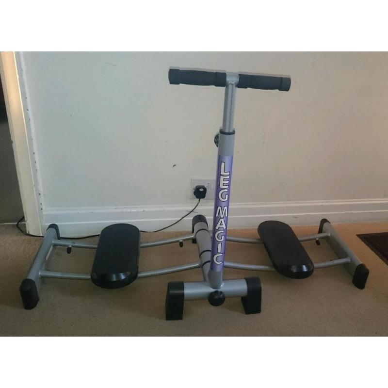 Leg Magic exercise machine