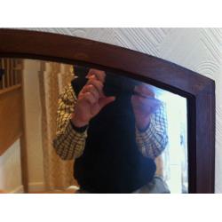 Antique Arts and Crafts period large framed mirror (ref 16.5.104)