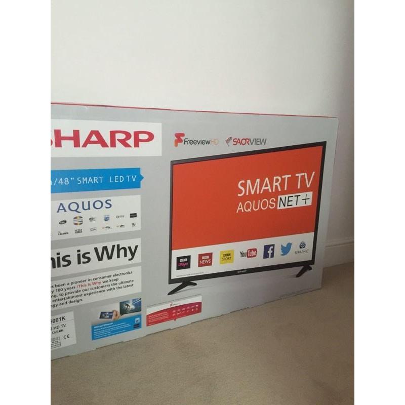 Sharp 48" LED SMART TV Brand new **BARGAIN**