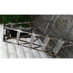 Five foot wooden step ladders