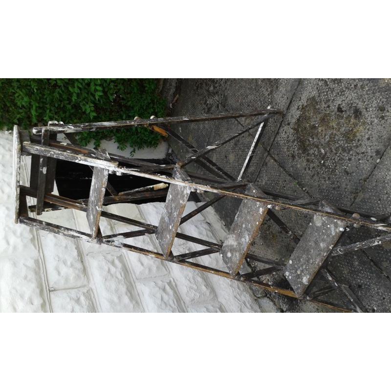 Five foot wooden step ladders
