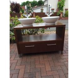 Porcelanosa Twin Sink Vanity Unit