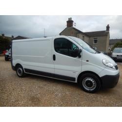 2012 62 VAUXHALL VIVARO 2900 2.0 CDTI LWB 115 BHP 73412 MILES DIESEL