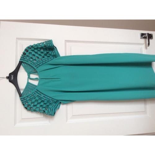 Green warehouse Cape style dress