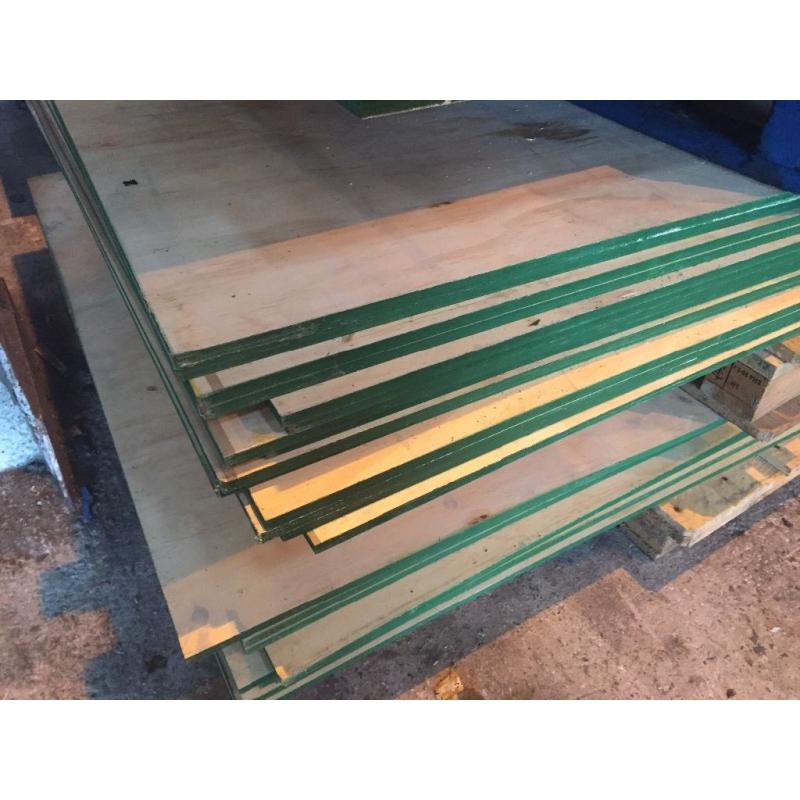PLYWOOD SHEETS, 8FT x 4FT PLYWOOD SHEETS, 12mm THICK, RECLAIMED TIMBER