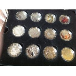Lord of the rings silver proof coins