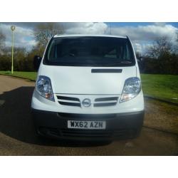 2012 62 NISSIAN PRIMASTAR 2.9T 2.0DCI 6SPEED LWB SE 1 OWNER FSH IMMACULATE VAN