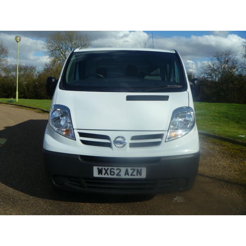 2012 62 NISSIAN PRIMASTAR 2.9T 2.0DCI 6SPEED LWB SE 1 OWNER FSH IMMACULATE VAN