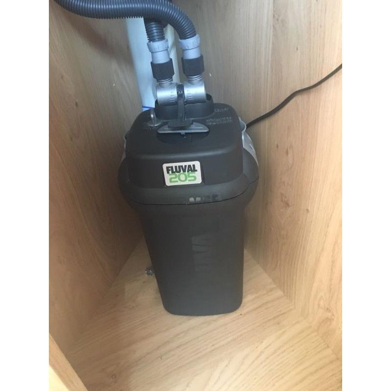 Fluval 190 litre corner tank **COMPLETE SET UP**