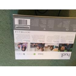 HUDL 7" tablet, blue, excellent condition, box and charger