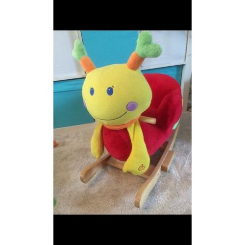 Rocking snail, rocker, ride on