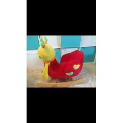 Rocking snail, rocker, ride on