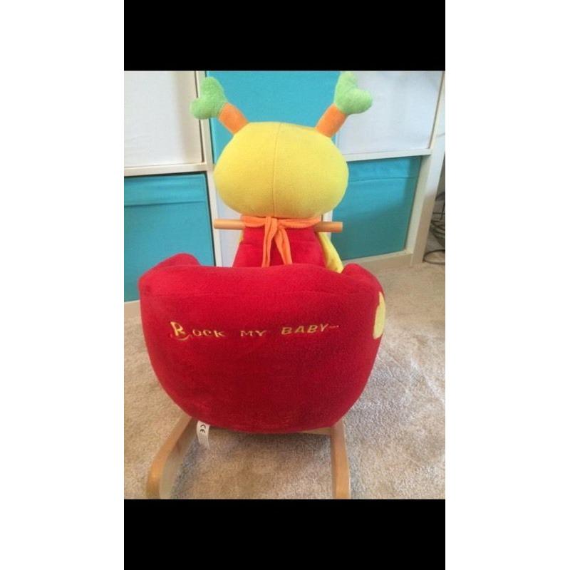 Rocking snail, rocker, ride on