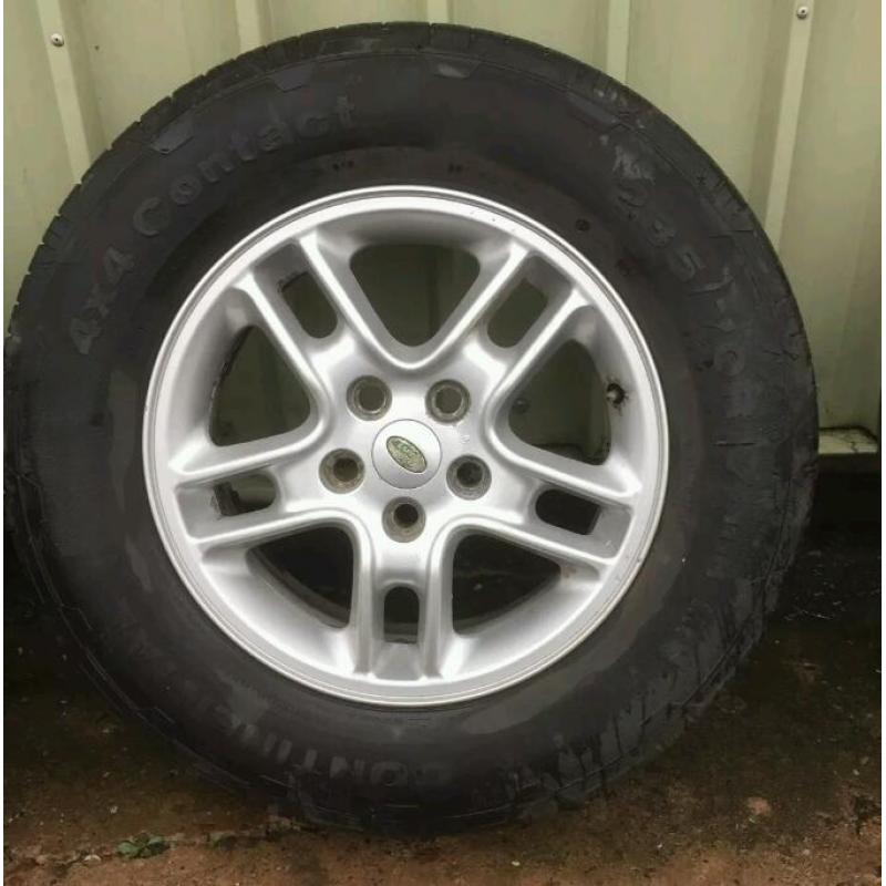 Range Rover Sport Land Rover Discovery 2 3 and 4 Alloy Wheels 17"