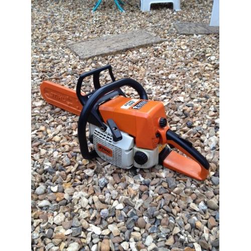 Stihl 025 petrol heavy duty chainsaw