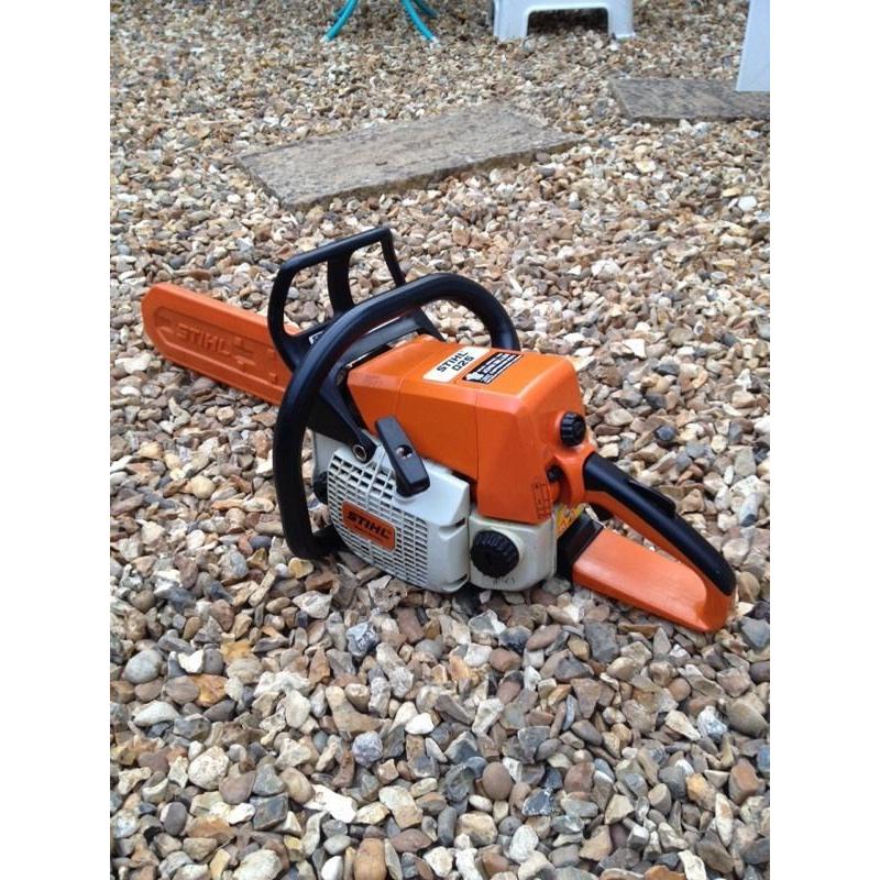 Stihl 025 petrol heavy duty chainsaw