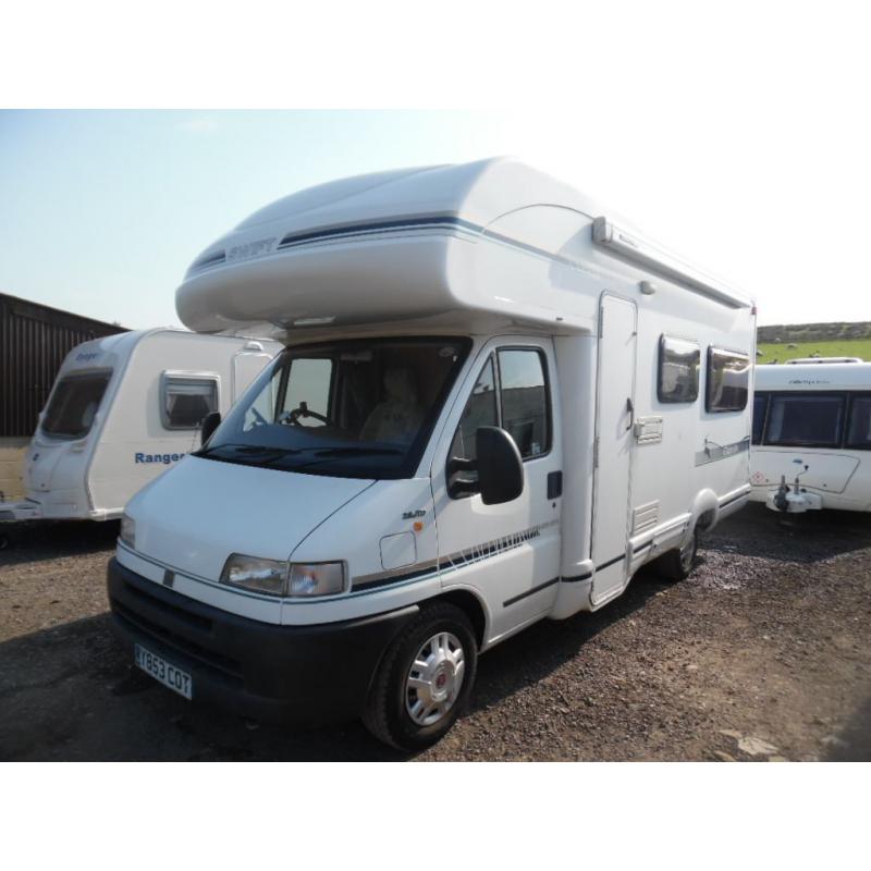 2001 Swift Gazelle f61 4 berth motorhome, FSH. Immaculate