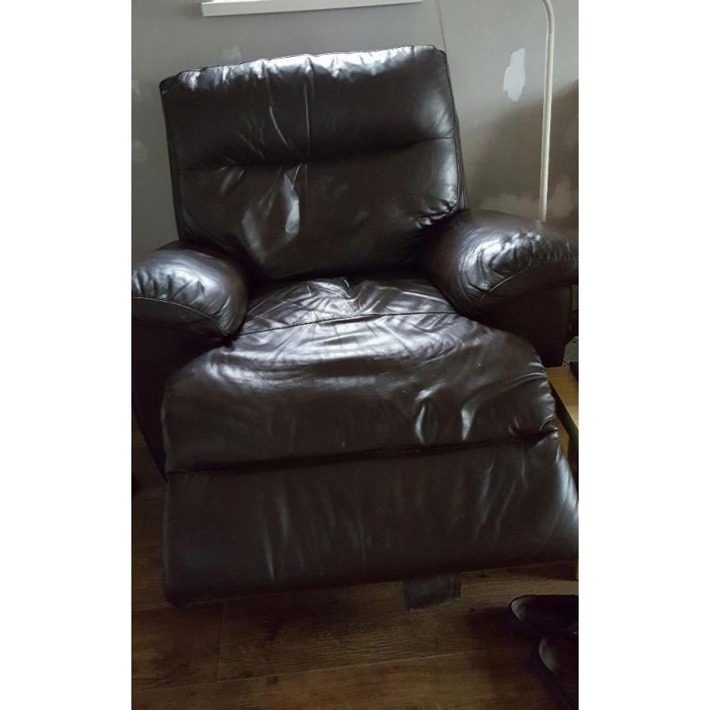 3 seater sofa and 1 lazy boy chair