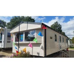BARGAIN **** STATIC CARAVAN FOR SALE CO DURHAM STANHOPE*** FREE SITE FEES *** FREE SALMON FISHING **