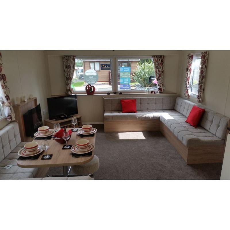 BARGAIN **** STATIC CARAVAN FOR SALE CO DURHAM STANHOPE*** FREE SITE FEES *** FREE SALMON FISHING **
