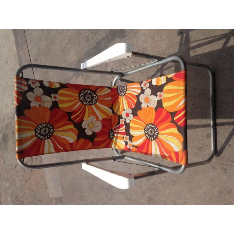 Vintage deck chair