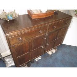 Old Table and sideboard