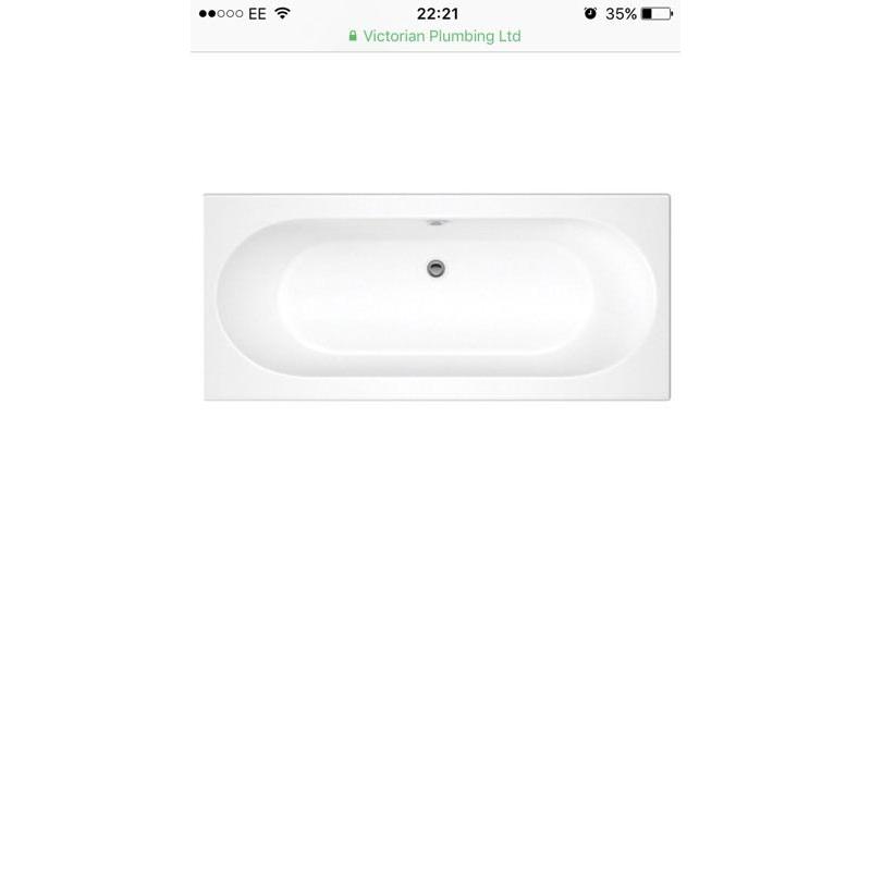 Round Double Ended Bath with Front + End Panels