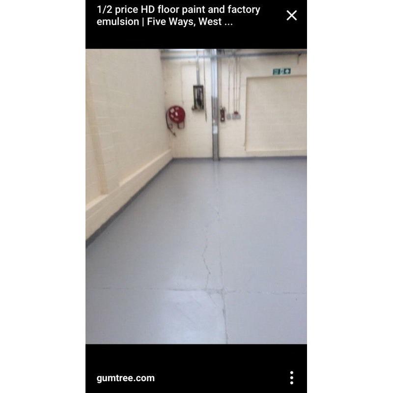 1/2 price paint / industrial floor paint and factory emulsion