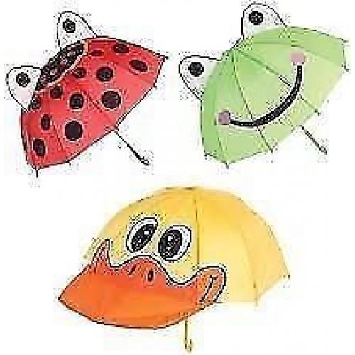 Job lot of kids 65 character umbrella's
