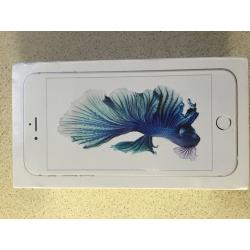 IPHONE 6 S PLUS 16 GB WHITE SILVER NEW SEALED IN BOX FULL WARRANT