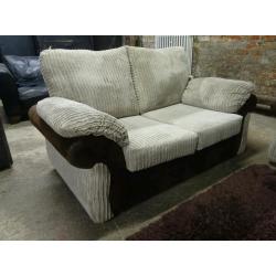 Gorgeous Jumbo Cord 2×2 Seater Sofas in Excellent Condition