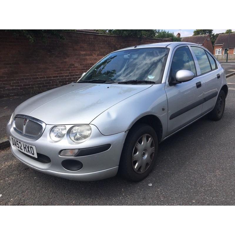 ROVER 25 1.4 LS STARTS AND DRIVES PERFECT 2002 LONG MOTN