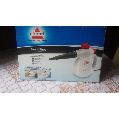 Bissell Steam Shot - Handheld Steam Cleaner with accessories