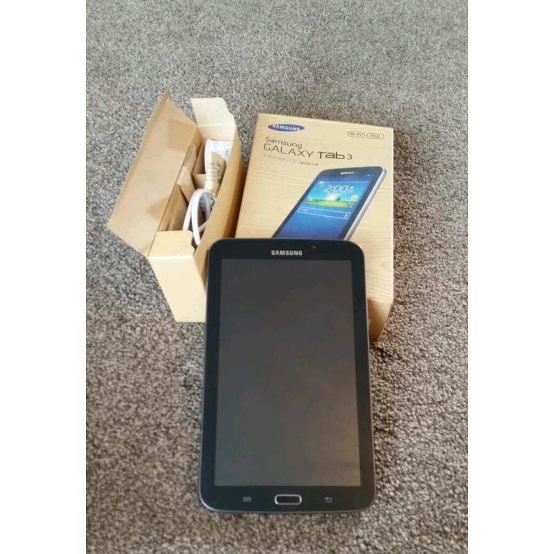 Samsung galaxy tab 3 7inch boxed