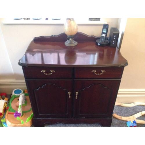 Free Mahogony Cabinet
