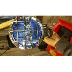 Pair of chrome spot lights brand new