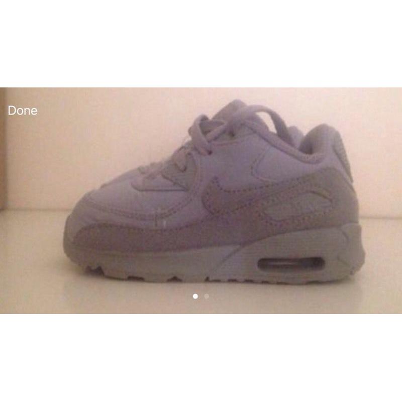New Nike air max 90 trainers shoes infant baby