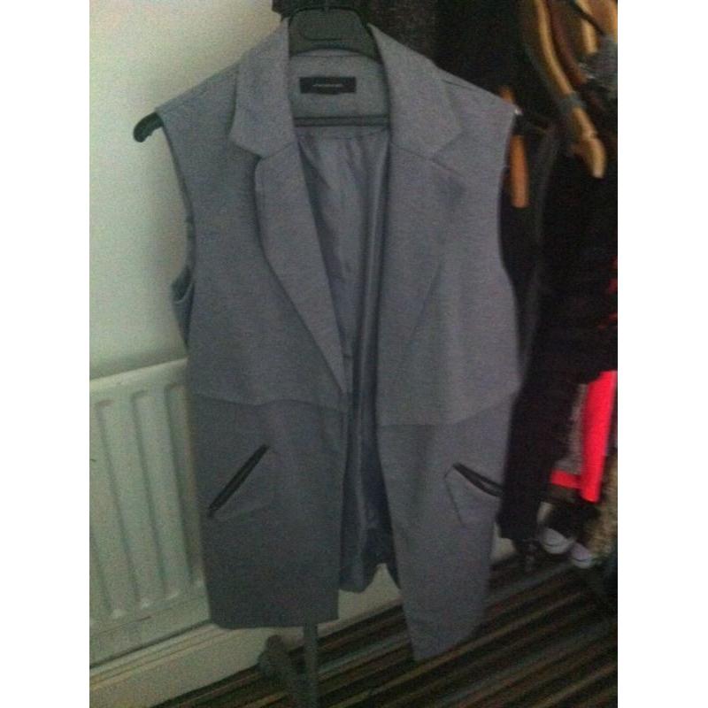 Grey jacket primark size 10