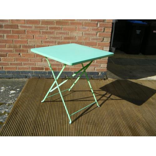 Garden table - Green - metal
