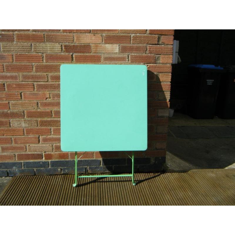 Garden table - Green - metal