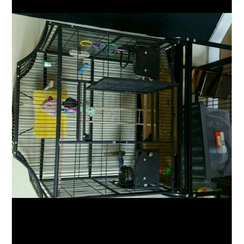 Parrot cage for sale comes with stand